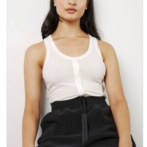 The Garment Copenhagen Bella wool tank in cream